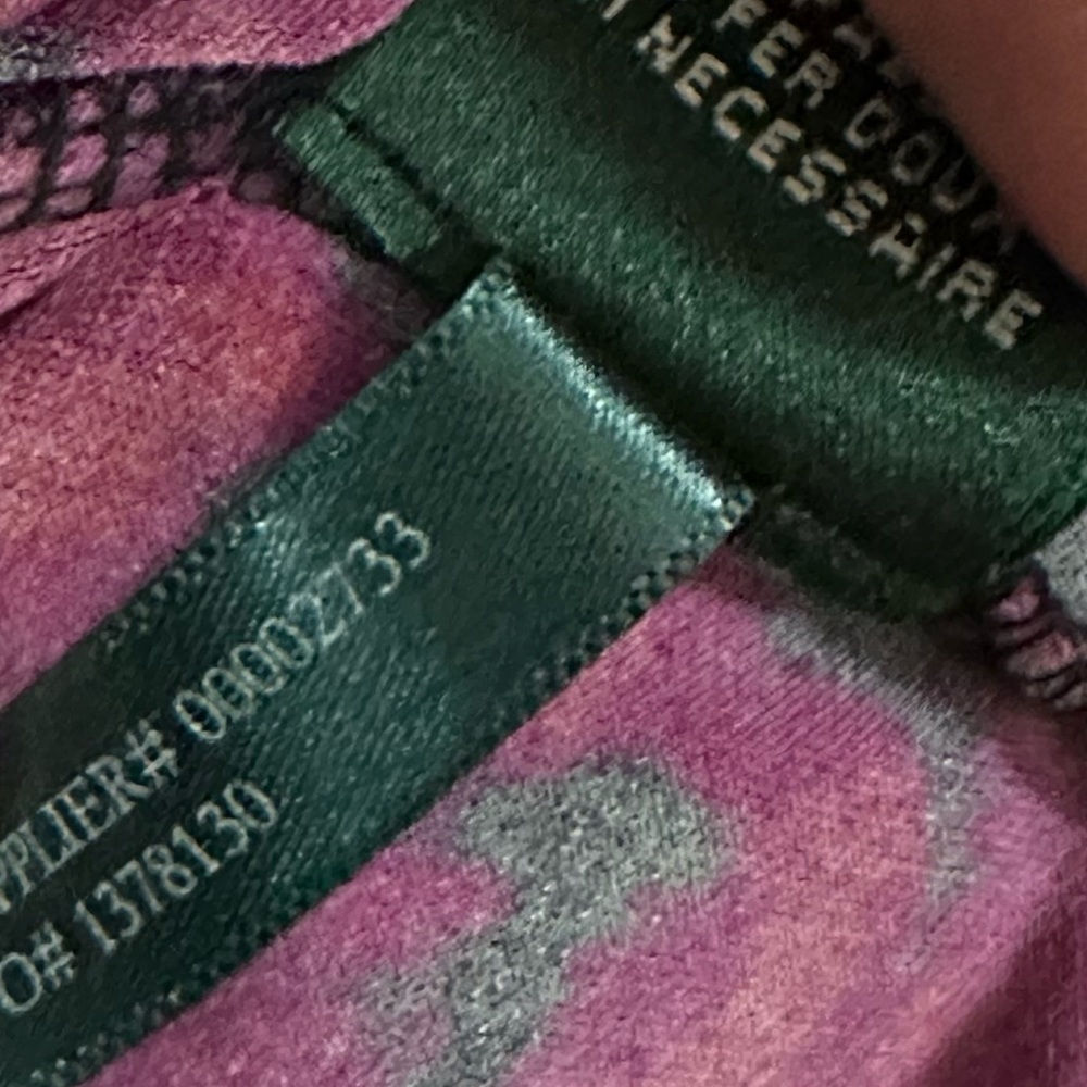 Lauren Ralph Lauren Purple/Burgundy Black‎ Stretch Jersey Ruched Details Dress 8 - Picture 13 of 13